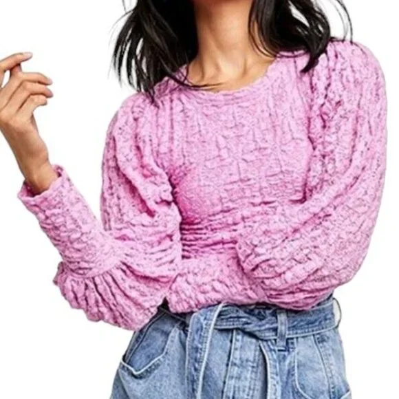 Free People LS crop top - Picture 1 of 2